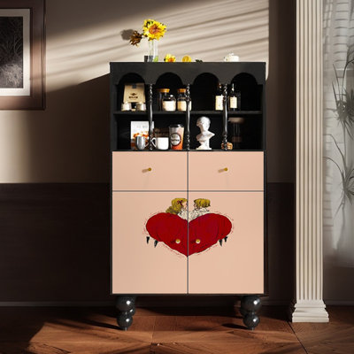 Modern creative multi-functional accent cabinet