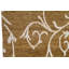 Himalayan Floral Area Rug in Brown