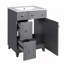 Charmant meuble-lavabo avec rangement pratique et design élégant-34628660