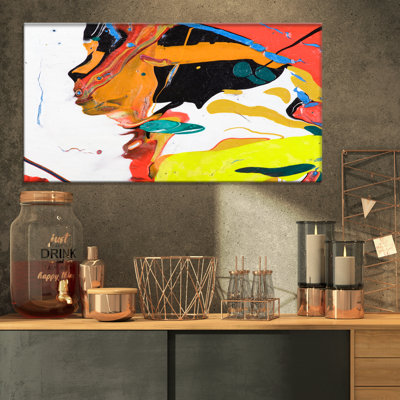 « abstract wood painting », reproduction de peinture à l’huile sur toile tendue