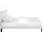 Lit plateforme tapissier en vinyle avec pieds ronds évasés Modway Phoebe-2130392757-2130392762