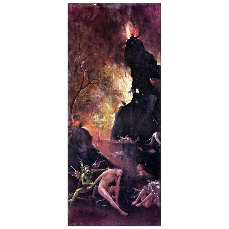 Hieronymus Bosch - Wrapped Canvas Print