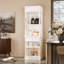 Armoire de rangement de 70,9 po de hauteur avec tablettes ouvertes et tiroir