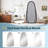 Large Framed Waterdrop Floor Mirror-847561413-847561420