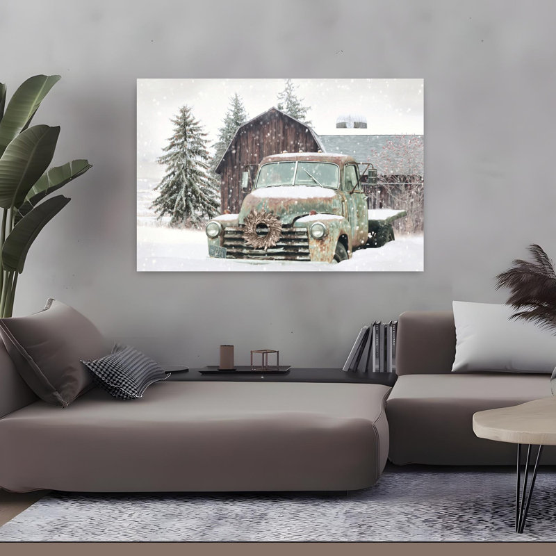 Art rustique de Noël rustique rétro, H 48 po x l 32 po