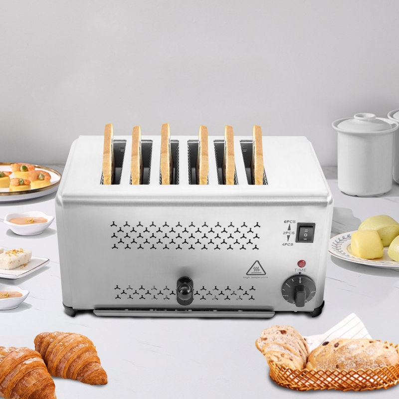 6-Slice Pop-up Bread Machine