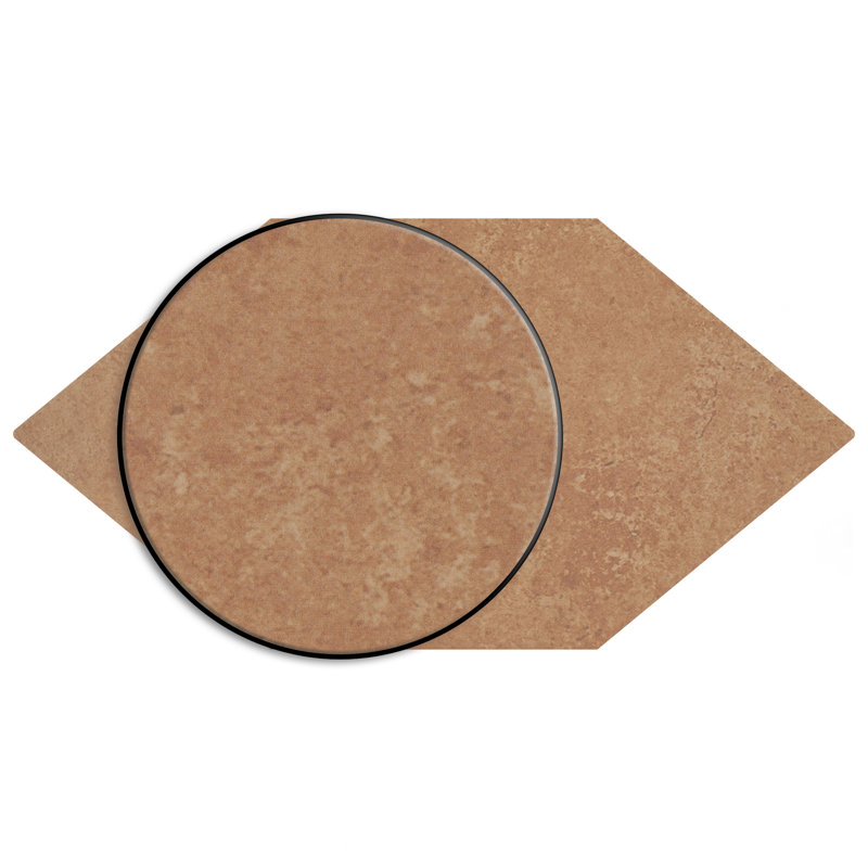 Volterra 7" x 13" Porcelain Stone Look Wall & Floor Tile