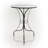 Abdoul Round Metal Outdoor Bistro Table , 18'' in. W 18'' in. D