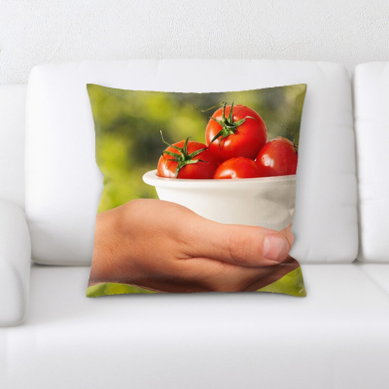 Coussin en tomates