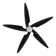 Chanille 5-Blade Solid Wood Ceiling Fan with LED Light and Remote Control