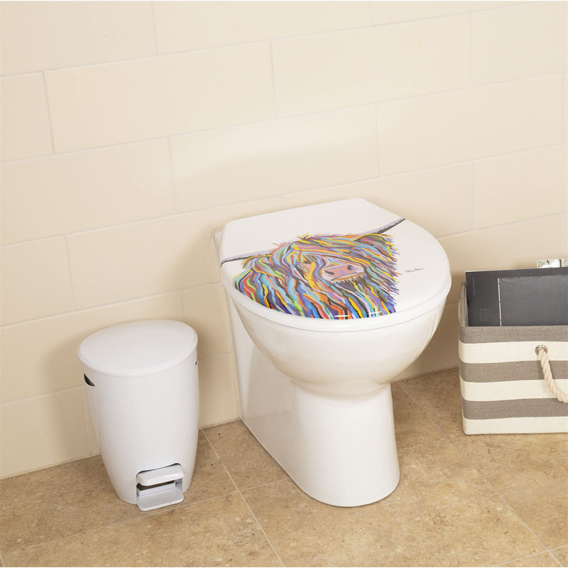 Angus Soft Close Round Standard Toilet Seat