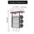 17.7 " Wall Towel Rack