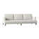 Carol Fabric 90.4'' Reception Sofa