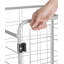 Chariot utilitaire robuste avec porte frontale