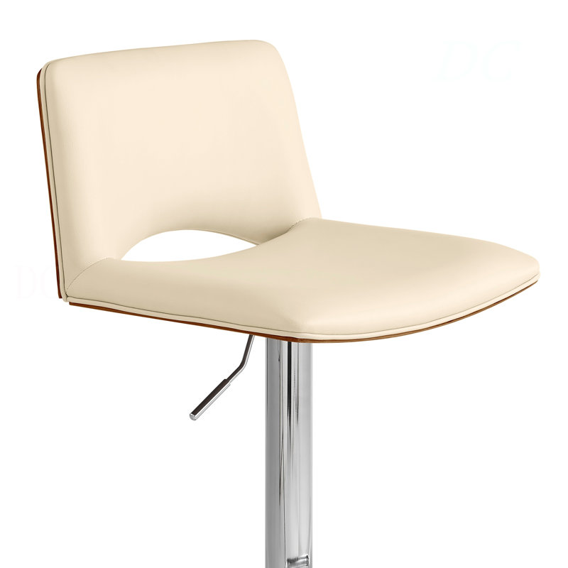 Tabouret de bar chromé réglable Xienna