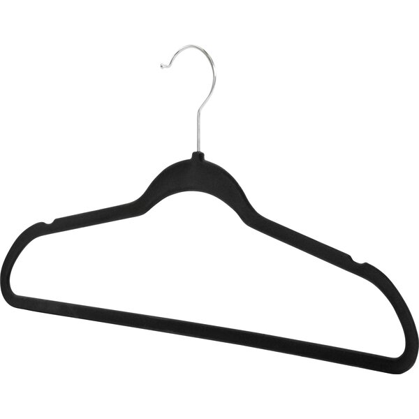 10 Pack Clothes Hangers with Clips Black Velvet Hangers Use for Skirt and  Clothes Hanger Pants Hanger Ultra Thin No Slip - AliExpress