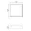 Meio 1 - Light LED Flush Mount-99924279-69149633