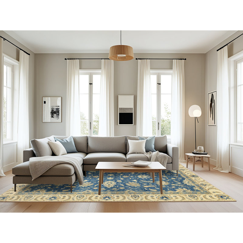 Abstract Indoor Rug, Rectangle 8' x 12'