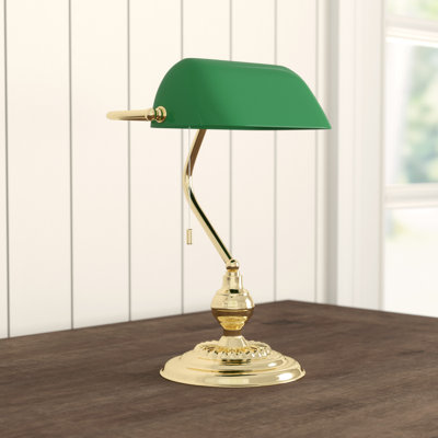 Arata Metal Bankers Lamp