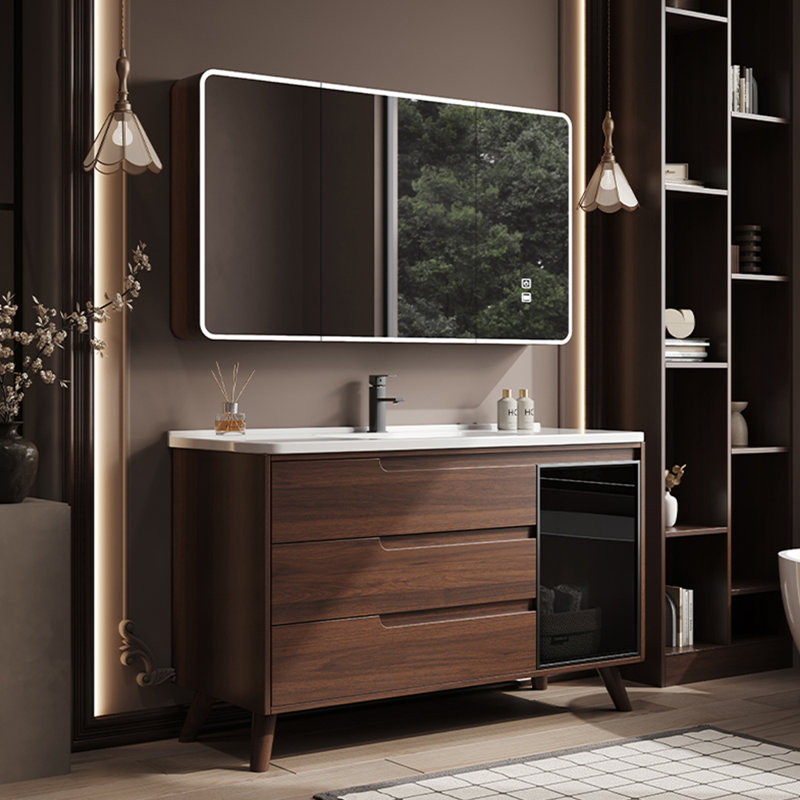 Armoire de salle de bain simple de style américain