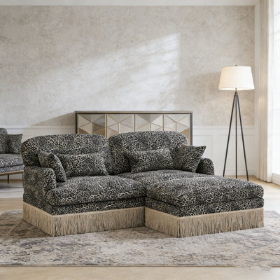 Canapé Comfy Chenille Leopard