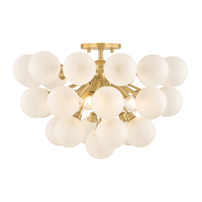 Antoneta 20.5" 3-Light Flush Mount