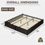 Base de lit plateforme avec rangement Lift Up-16205067-16205111