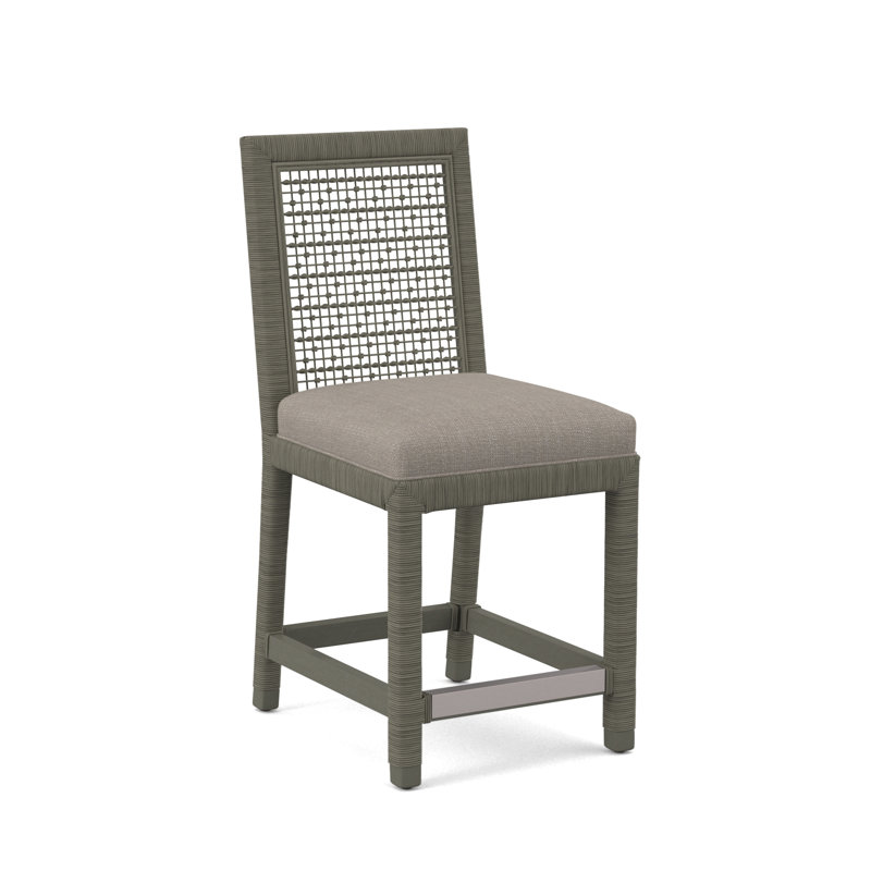 Pine Isle 24" Counter Stool, Moss Chenille; 0344-43, Greystone