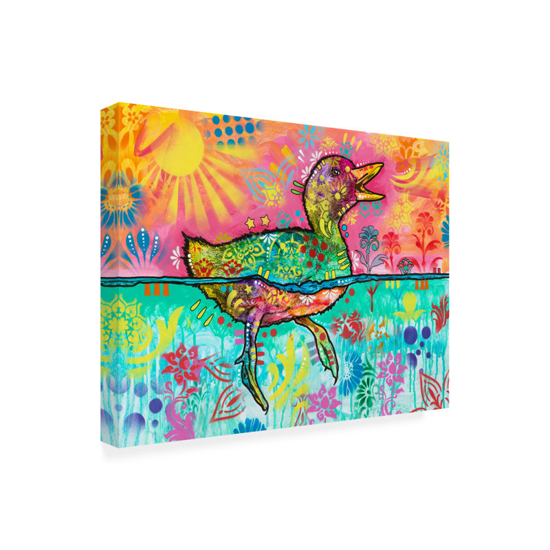 «Animals Quackers» sur toile, L 19 po x H 14 po