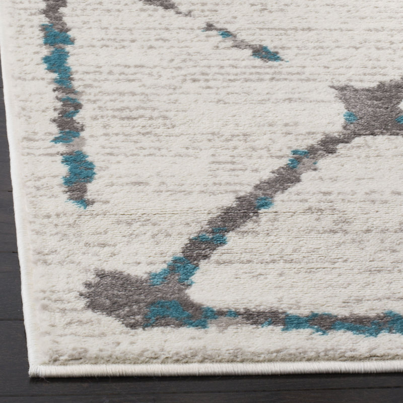 Cohrs Performance Geometric Rug, Square 6'7"
