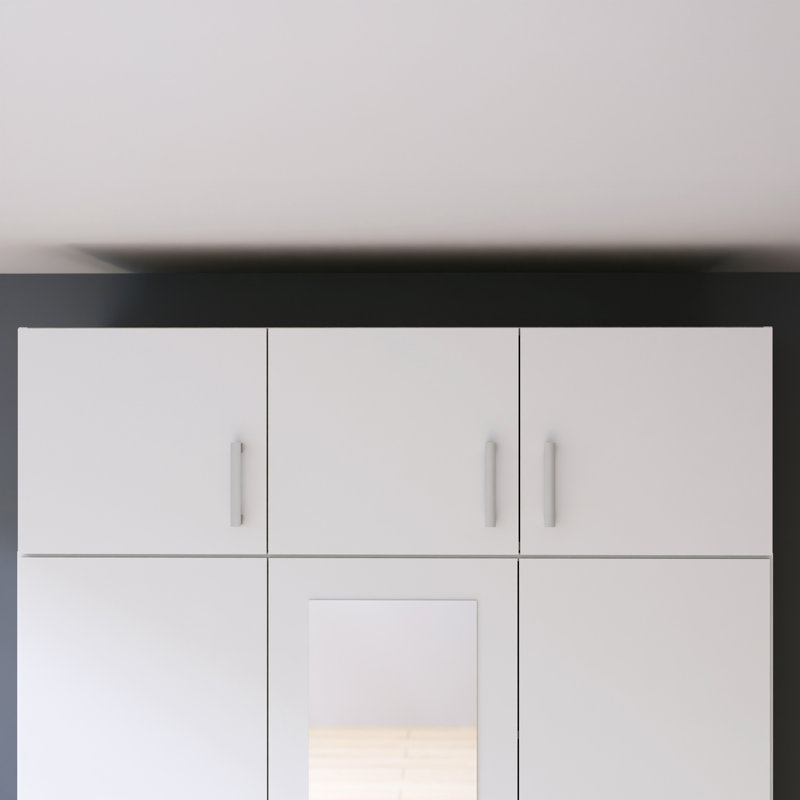 Sugata Manufactured Wood Closet System Shelf, White