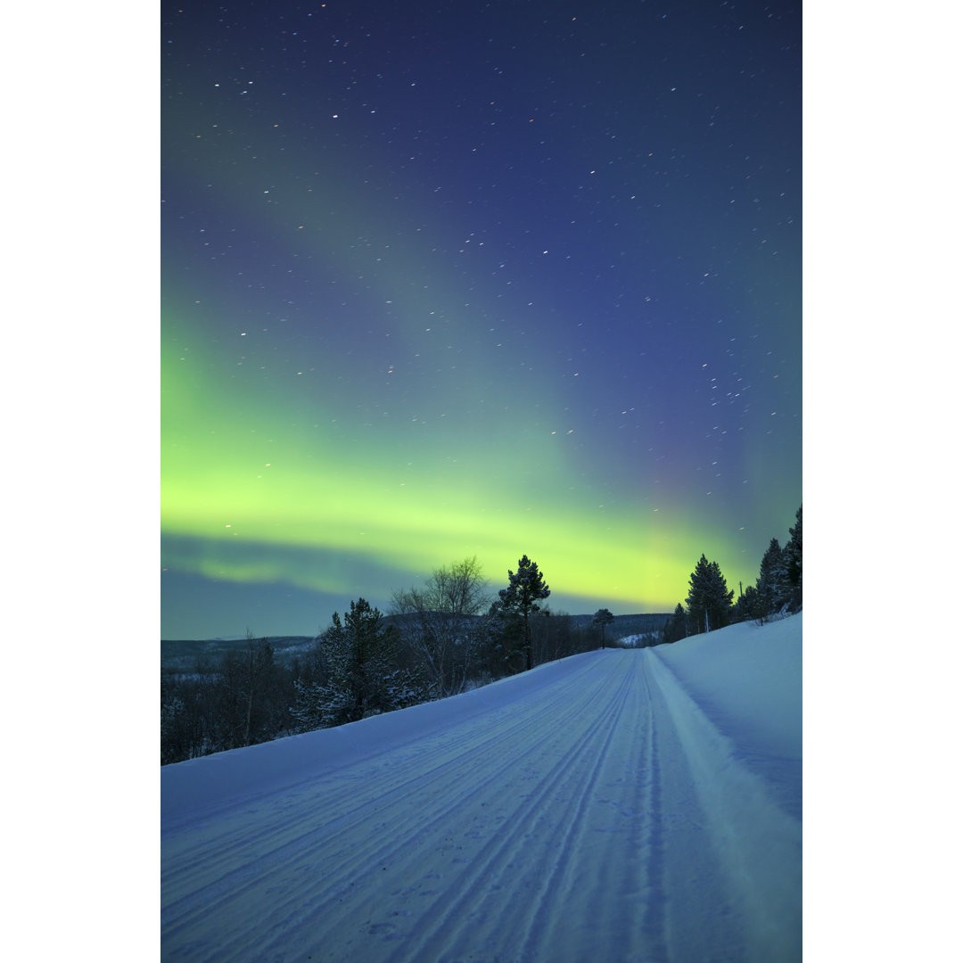 Aurora Borealis Landschaft - Druck