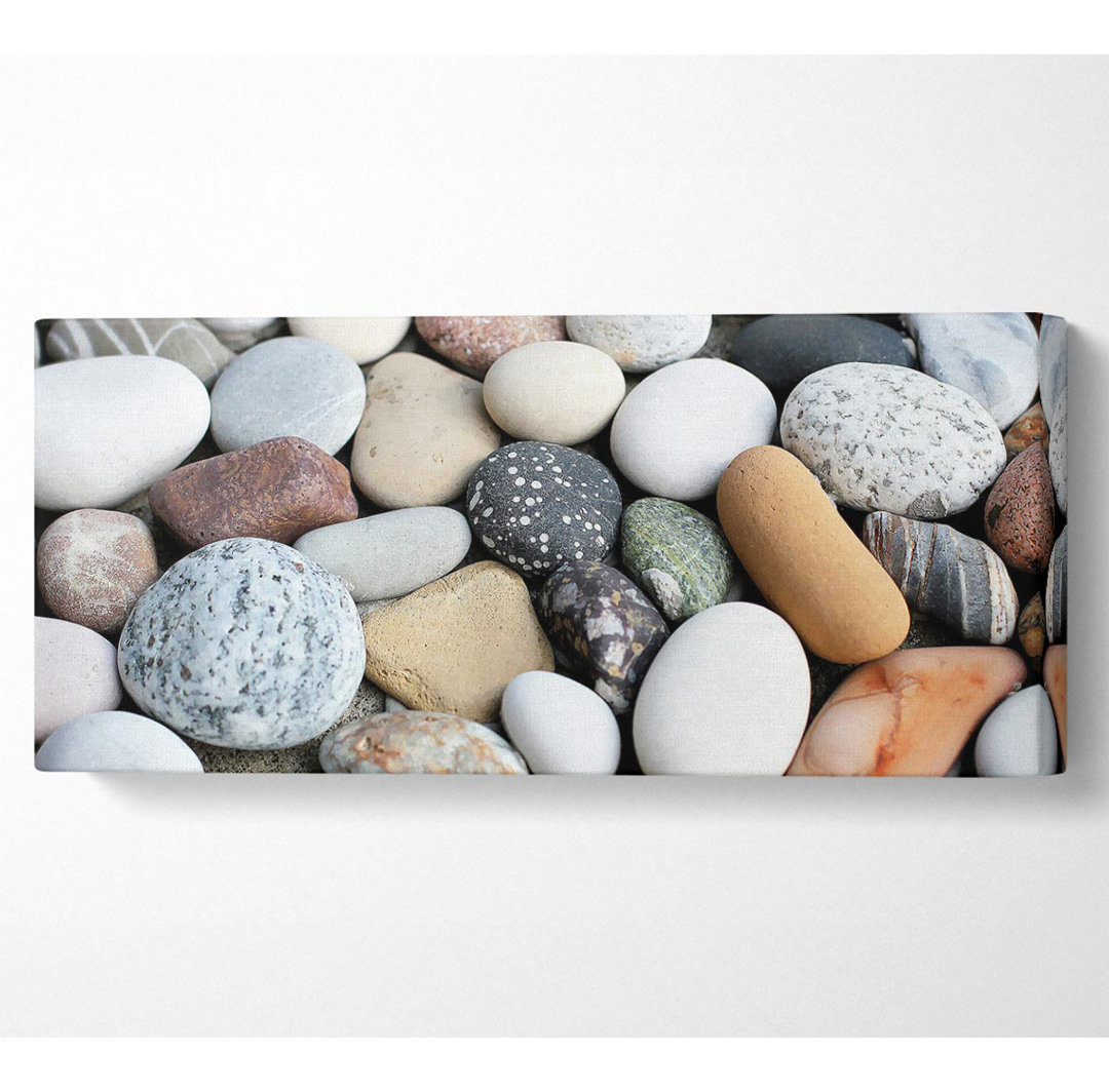 Stones Galour - Panorama-Kunstdrucke auf Leinwand gewickelt