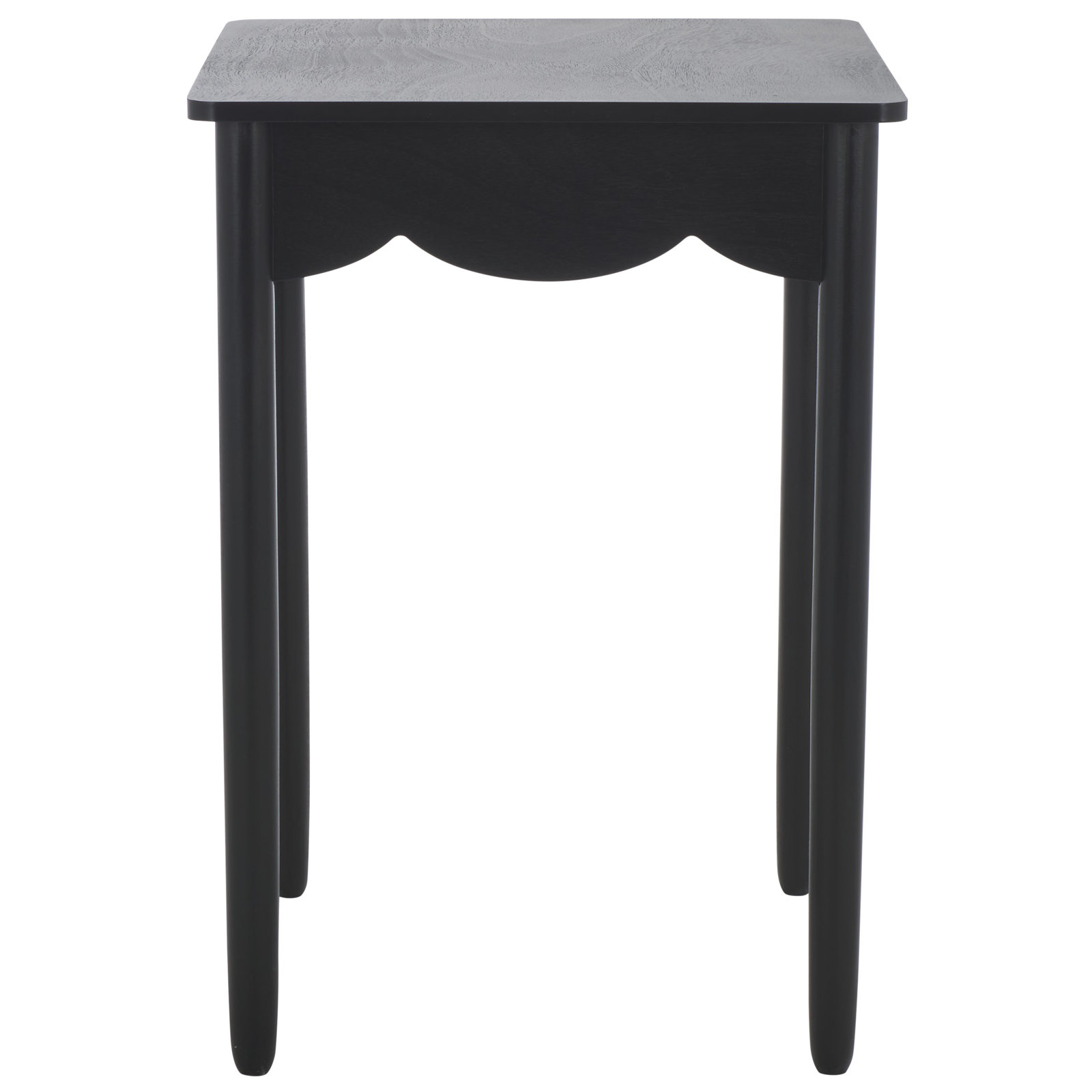 Gerin Accent Table, Matte Black