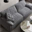 Canapé modulaire gris 94,49 po-129442261