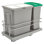 Rev-A-Shelf Undermount Pullout Trash Can Recycle Bin w/ Soft-close