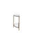 Richman 100cm Glass Top Console Table-121359901