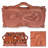 Pompton World Menagerie Solid Wood + Manufactured Wood Backgammon