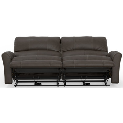 Canapé inclinable électrique en cuir fleur Seibert