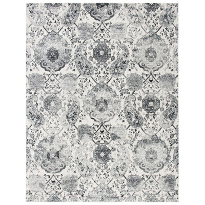 Tapis oriental crème/argenté Barefield