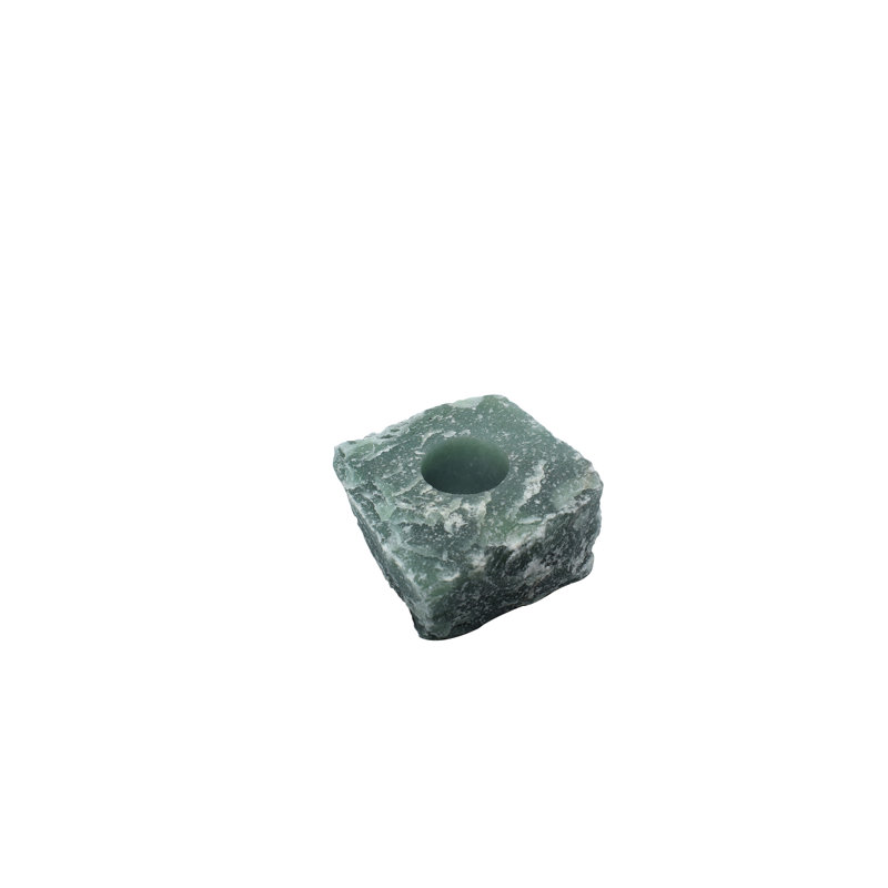 Porte-bougie 1,5 ", Quartz vert