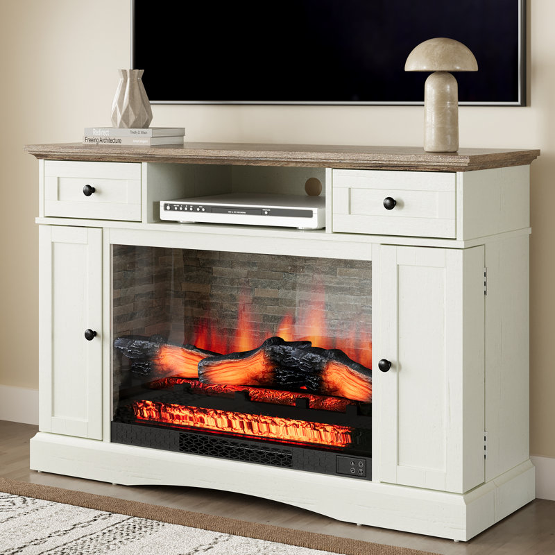 TV Stands With 28'' Fireplace, 1 Colour