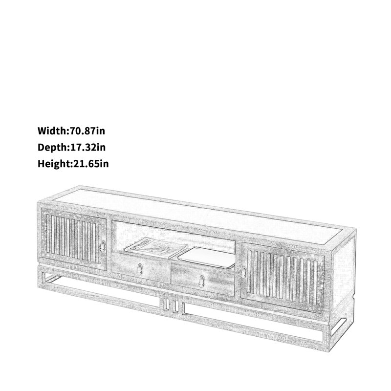 Retro Creative TV Stand