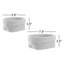 2 Piece Fabric Basket Set-1048880286