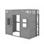Lit mezzanine simple avec échelle-790725178