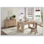Farmhouse Kitchen Dining Table For 4-6 People, Rectangular Design With Sturdy Legs And Full MDF Trim, Easy Assembly