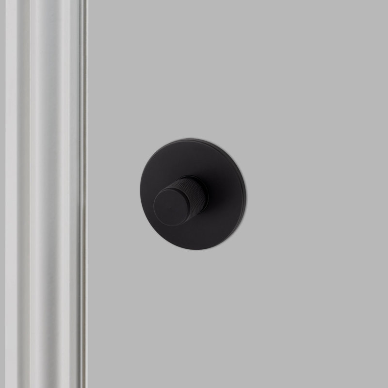 Thumbturn Lock / Cross, Black