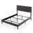 Upholstered Metal Standard Bed-69585329