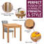 4 - Person Solid Oak Dining Set