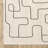Harlow Abstract Lines Beige/ Black Area Rug-2141991617
